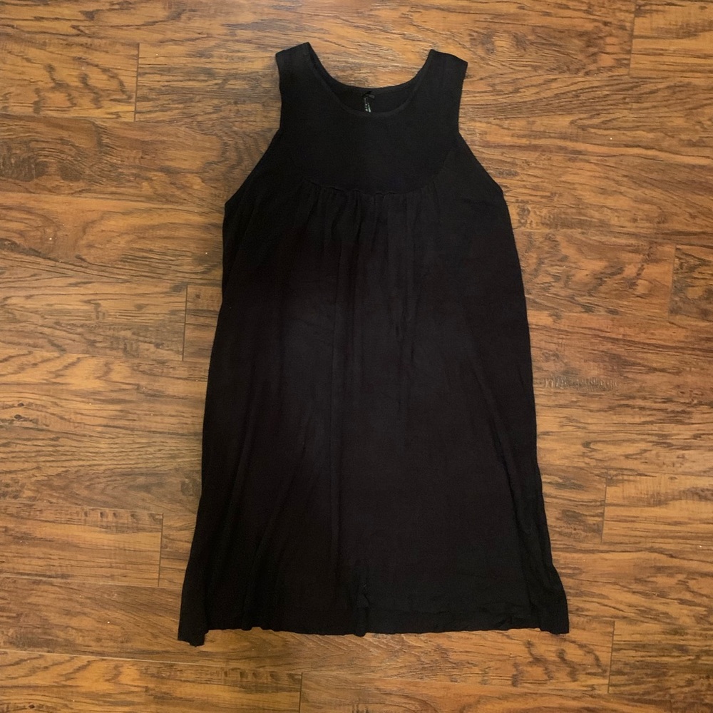 Anthropologie Black Lapis Dress NWT